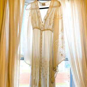 FILLYBOO Strawberry Fields maxi dress/kimono